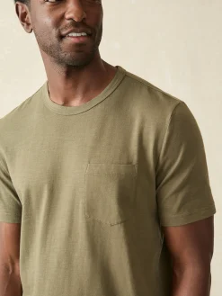 Sunwashed Pocket Tee (Tall) -*Faherty Brand Online