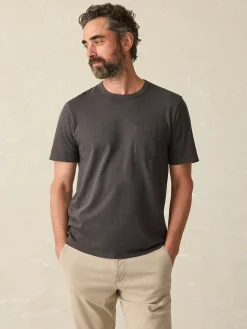 Sunwashed Pocket Tee (Tall) -*Faherty Brand New