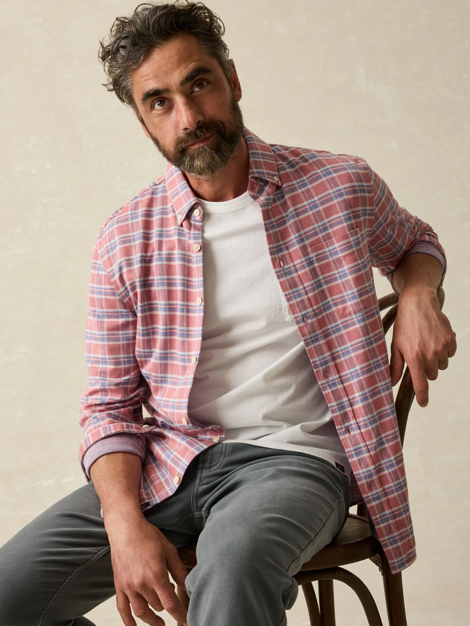 Sunwashed Pocket Tee (Tall) -*Faherty Brand Online