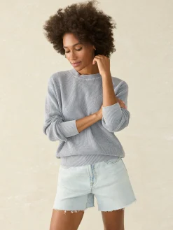 Sunwashed Relaxed Sweater -*Faherty Brand Outlet
