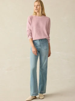 Sunwashed Relaxed Sweater -*Faherty Brand Discount