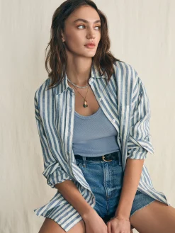Sunwashed Rib Tank -*Faherty Brand Online