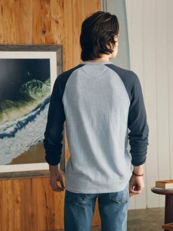 Sunwashed Slub Crew -*Faherty Brand