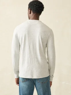 Sunwashed Slub Crew -*Faherty Brand Clearance