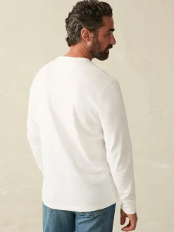 Sunwashed Slub Crew (Tall) -*Faherty Brand New