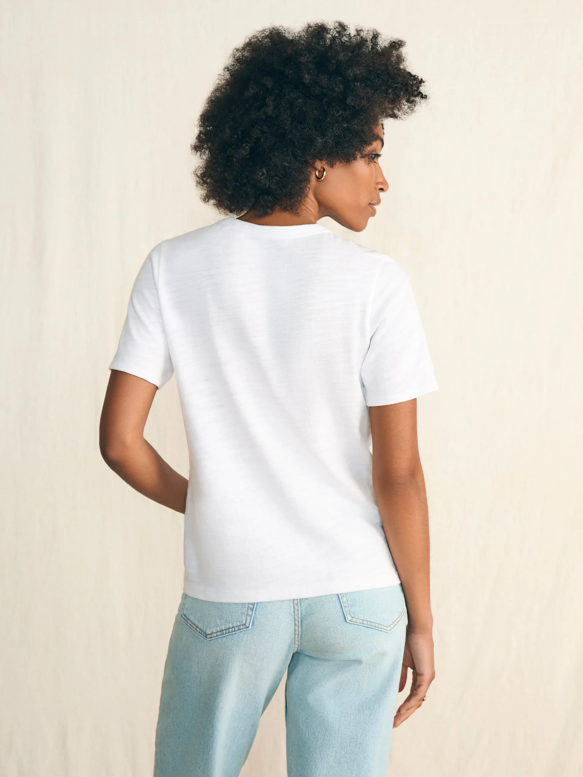 Sunwashed Slub Graphic Tee -*Faherty Brand Best