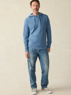 Sunwashed Slub Hoodie -*Faherty Brand