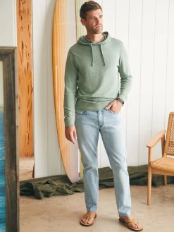 Sunwashed Slub Hoodie -*Faherty Brand Hot