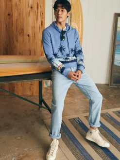 Sunwashed Slub Hoodie -*Faherty Brand Sale