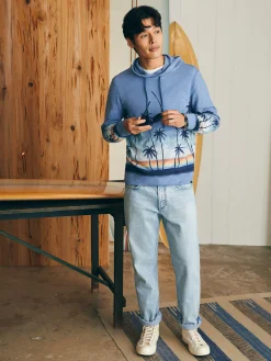 Sunwashed Slub Hoodie -*Faherty Brand Sale