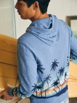 Sunwashed Slub Hoodie -*Faherty Brand Sale
