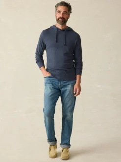 Sunwashed Slub Hoodie (Tall) -*Faherty Brand New
