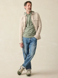 Sunwashed Slub Hoodie (Tall) -*Faherty Brand