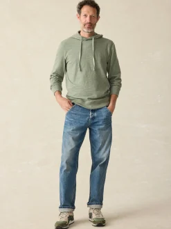 Sunwashed Slub Hoodie (Tall) -*Faherty Brand
