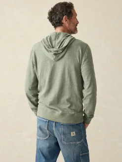 Sunwashed Slub Hoodie (Tall) -*Faherty Brand