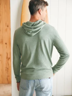 Sunwashed Slub Hoodie (Tall) -*Faherty Brand Discount