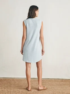 Sunwashed Slub Muscle Dress -*Faherty Brand New