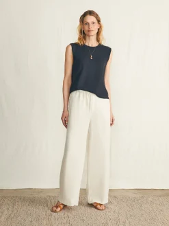 Sunwashed Slub Muscle Tank -*Faherty Brand