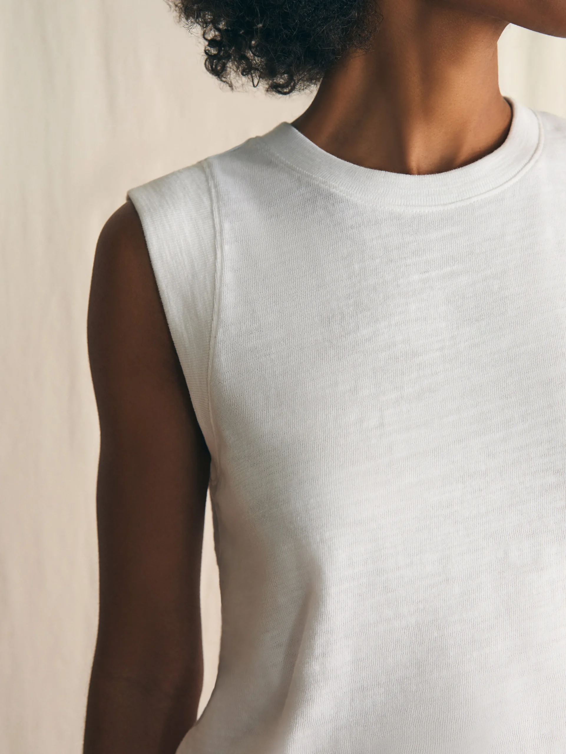 Sunwashed Slub Muscle Tank -*Faherty Brand Clearance