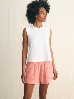 Sunwashed Slub Muscle Tank -*Faherty Brand Clearance