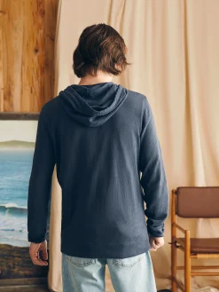 Sunwashed Slub Zip Hoodie -*Faherty Brand Sale