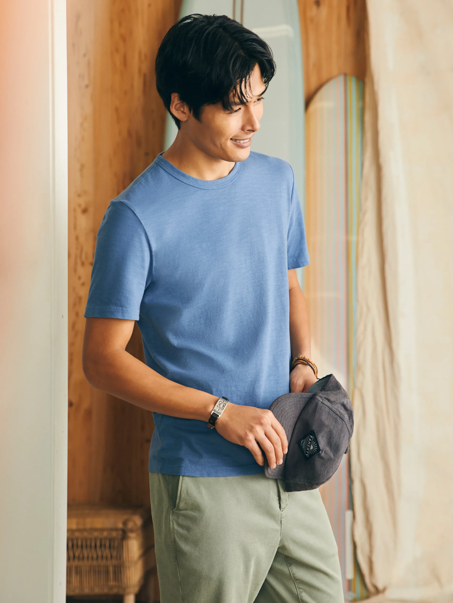 Sunwashed Tee (Tall) -*Faherty Brand Best