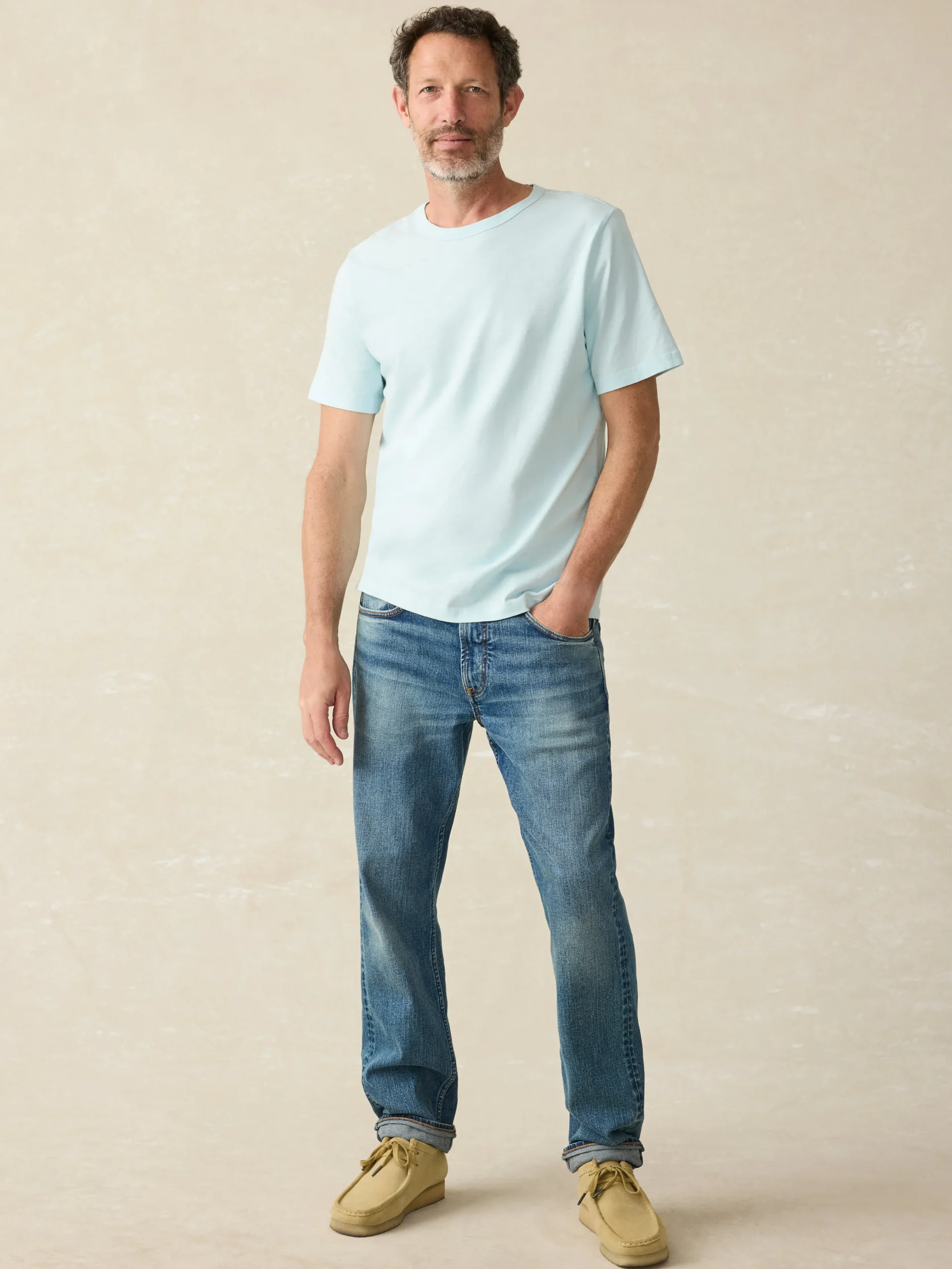Sunwashed Tee (Tall) -*Faherty Brand Discount