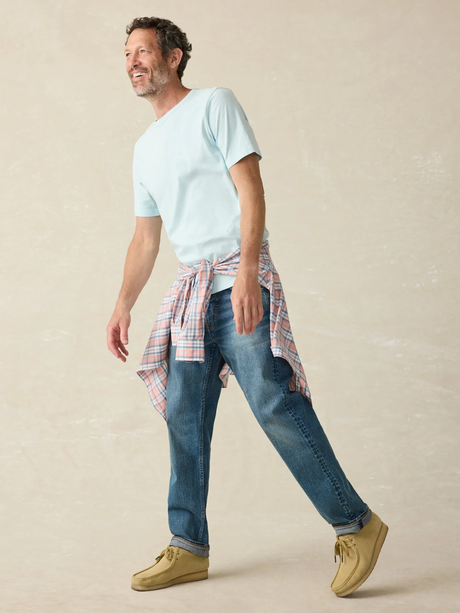 Sunwashed Tee (Tall) -*Faherty Brand Discount