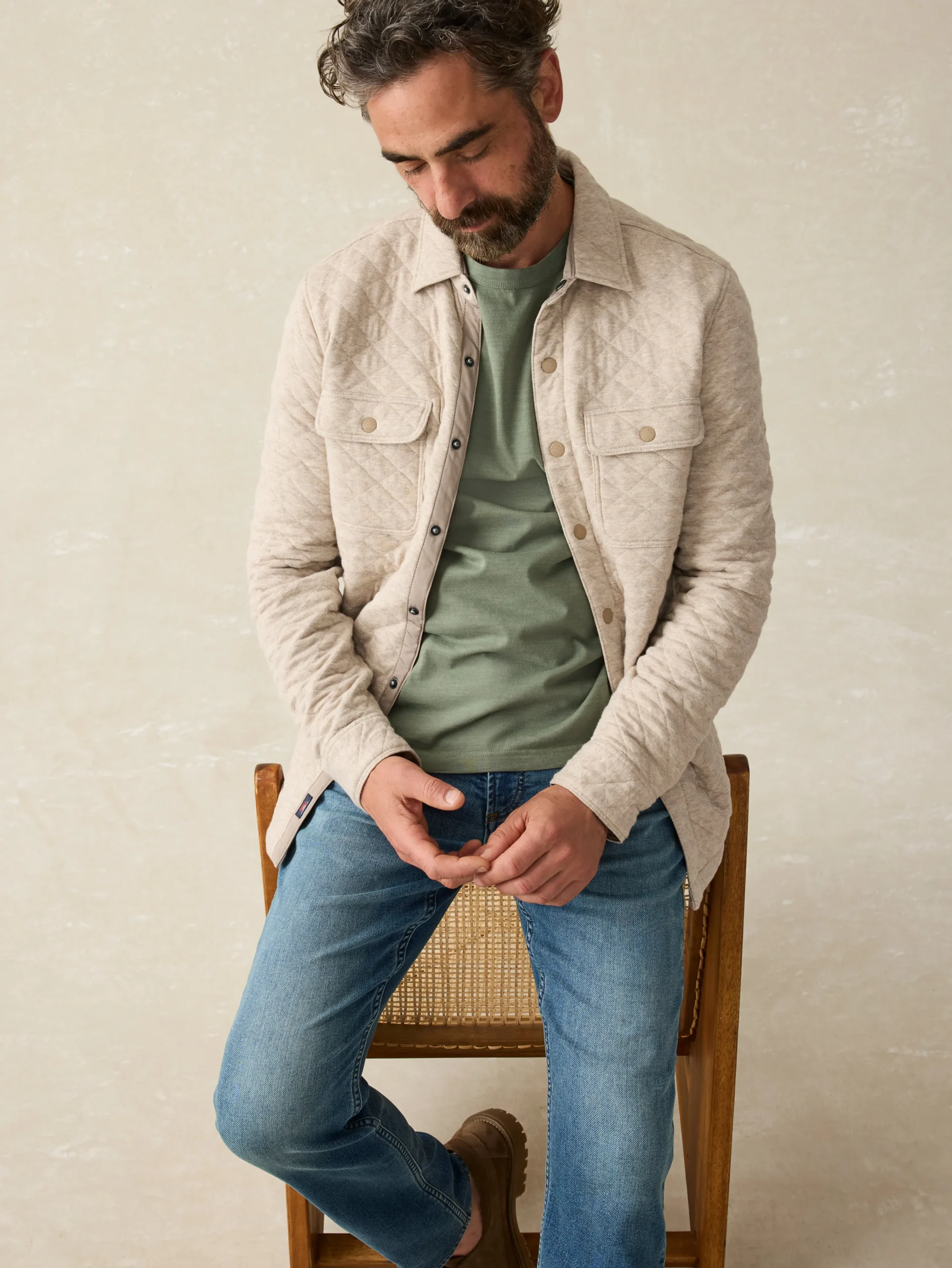 Sunwashed Tee (Tall) -*Faherty Brand Clearance