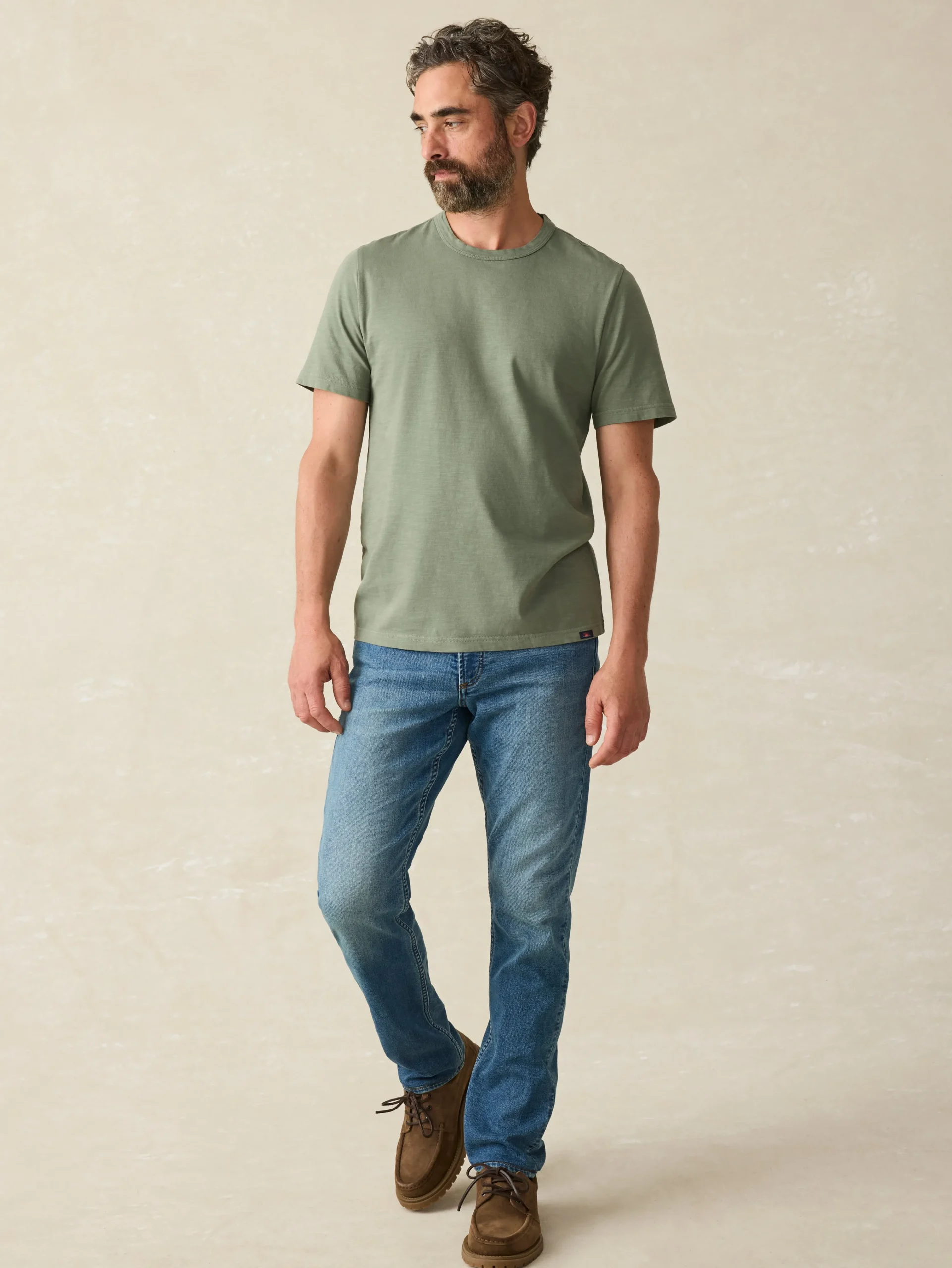 Sunwashed Tee (Tall) -*Faherty Brand Clearance