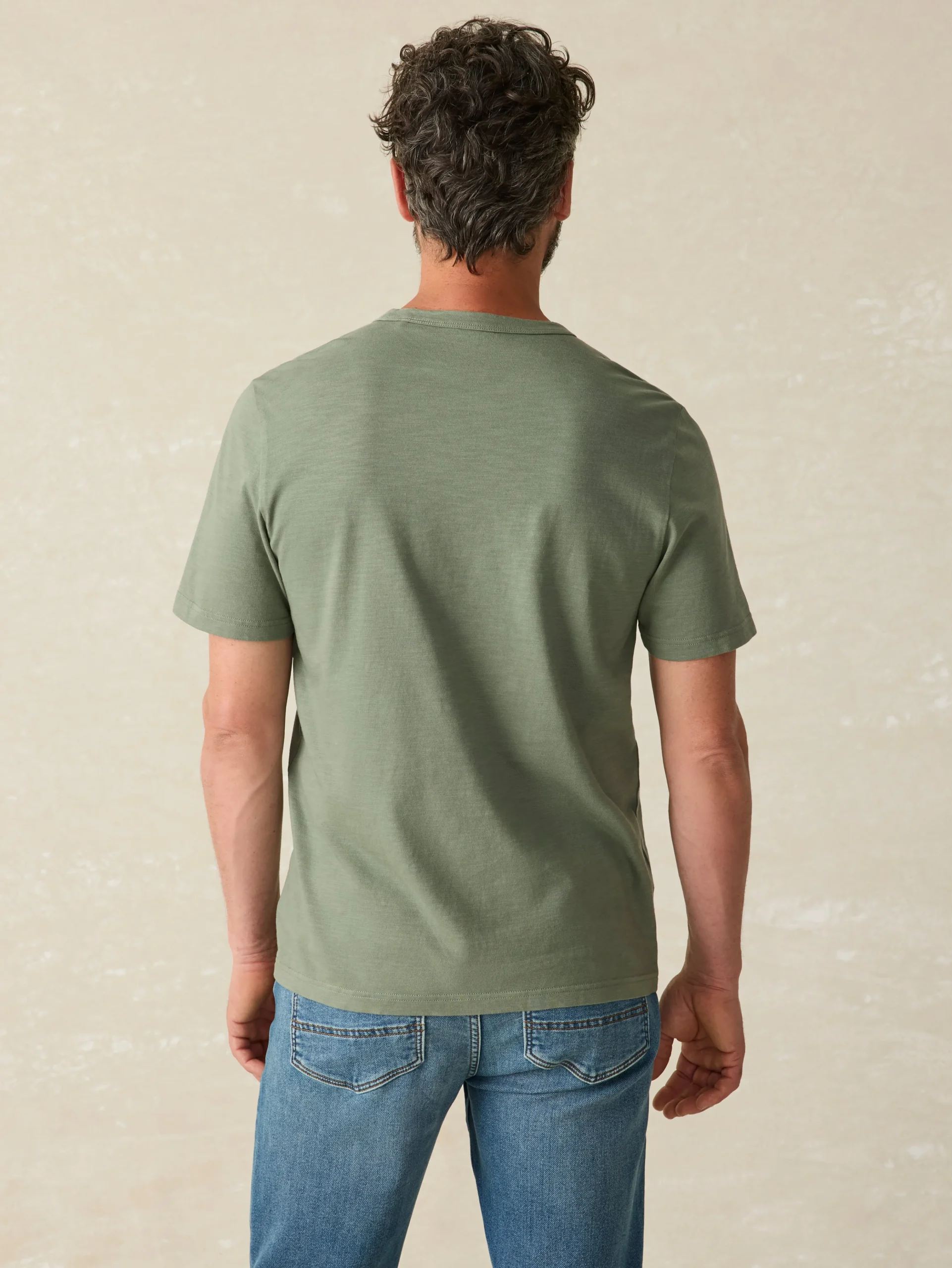 Sunwashed Tee (Tall) -*Faherty Brand Clearance