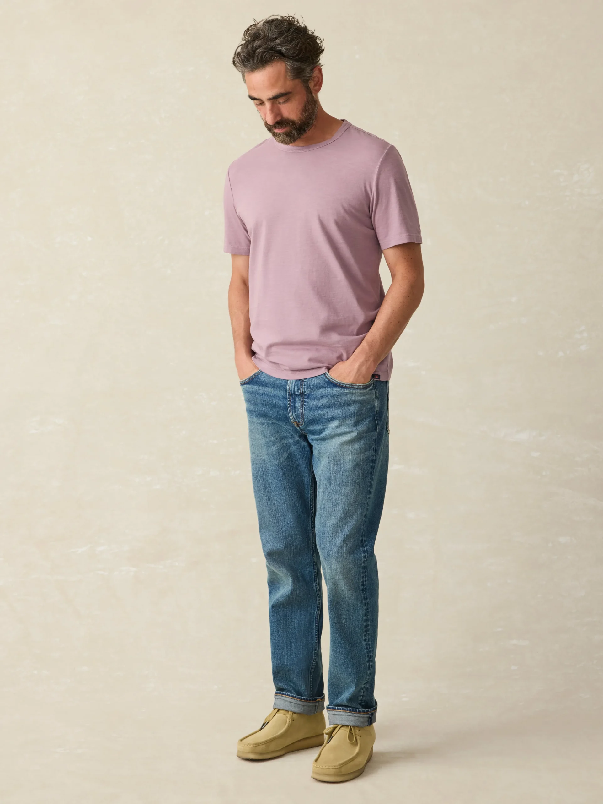 Sunwashed Tee (Tall) -*Faherty Brand Clearance