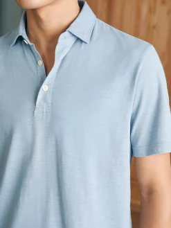 Sunwashed T-Shirt Polo -*Faherty Brand Clearance