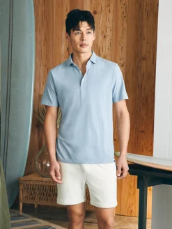 Sunwashed T-Shirt Polo -*Faherty Brand Clearance