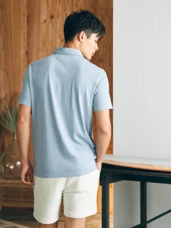 Sunwashed T-Shirt Polo -*Faherty Brand Clearance