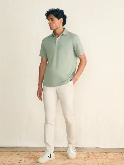 Sunwashed T-Shirt Polo -*Faherty Brand Best