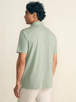 Sunwashed T-Shirt Polo -*Faherty Brand Best