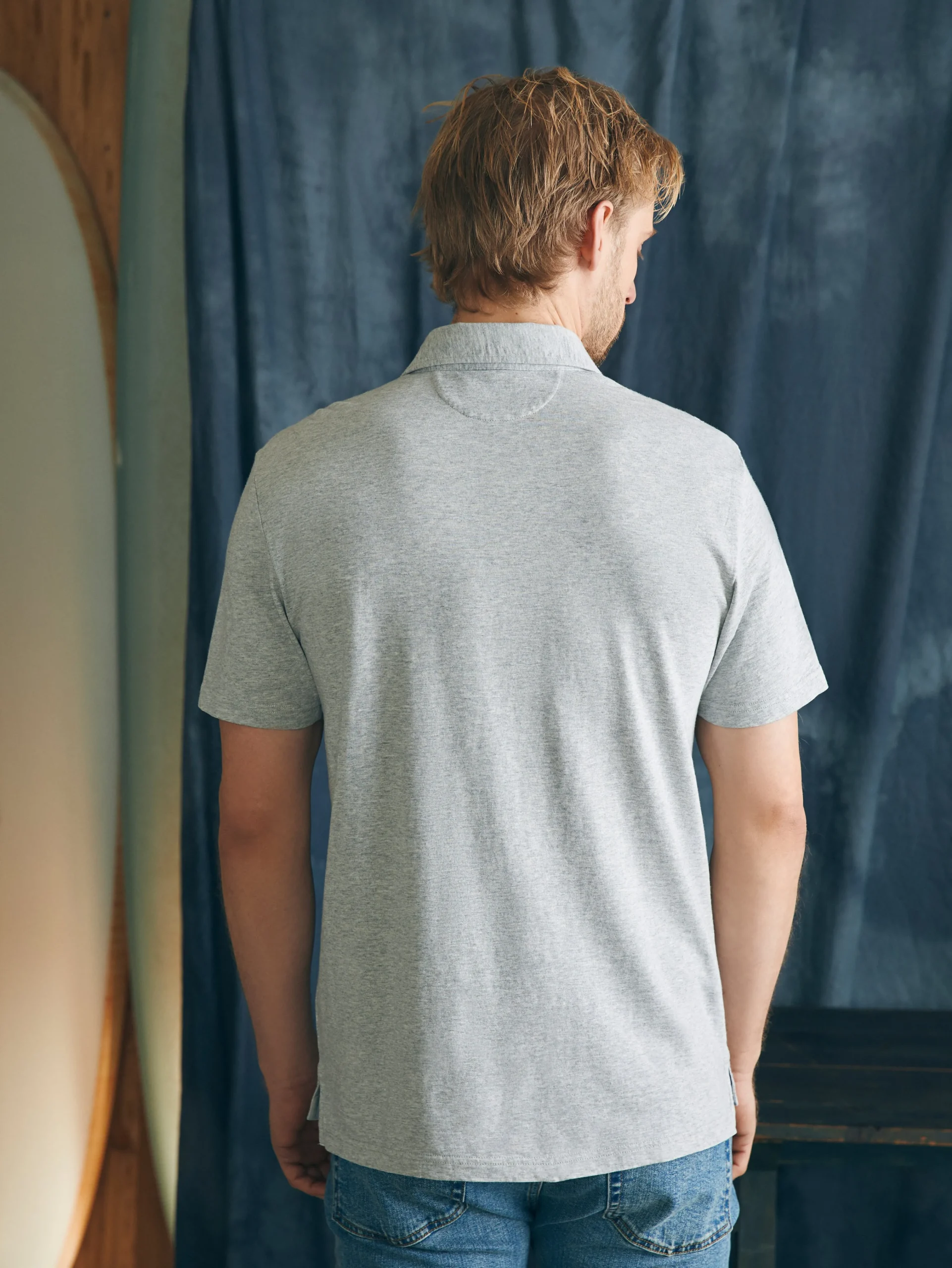 Sunwashed T-Shirt Polo -*Faherty Brand Sale