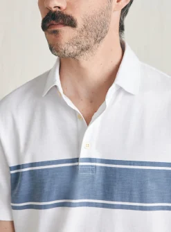 Sunwashed T-Shirt Polo -*Faherty Brand Clearance