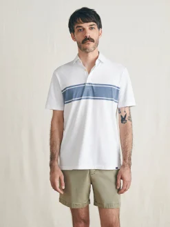 Sunwashed T-Shirt Polo -*Faherty Brand Clearance