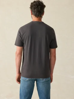 Sunwashed V-Neck Tee -*Faherty Brand Clearance