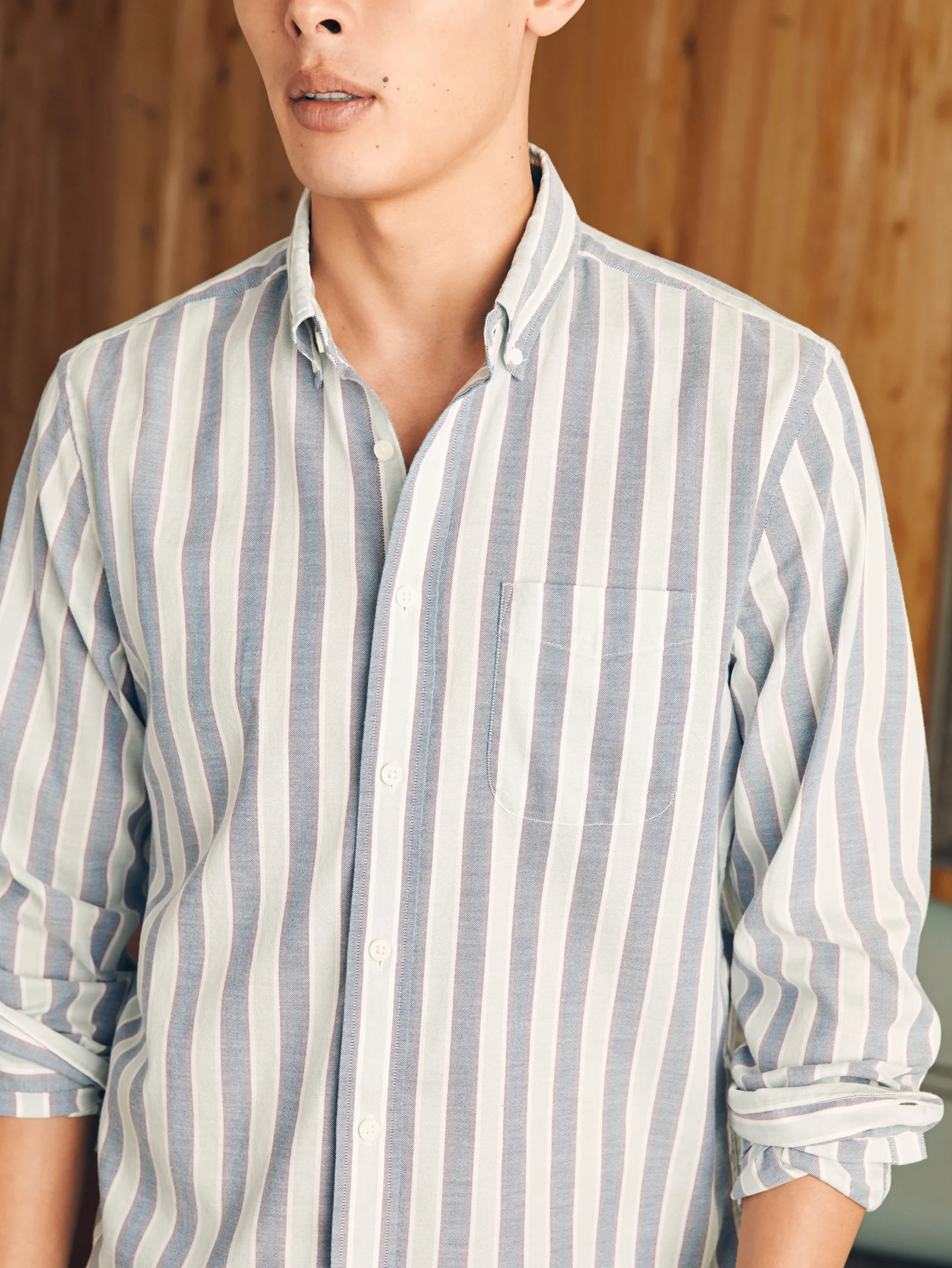 Supima Oxford Shirt -*Faherty Brand Outlet