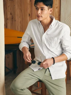 Supima Oxford Shirt -*Faherty Brand