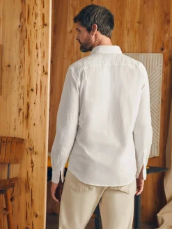 Supima Oxford Shirt -*Faherty Brand Clearance
