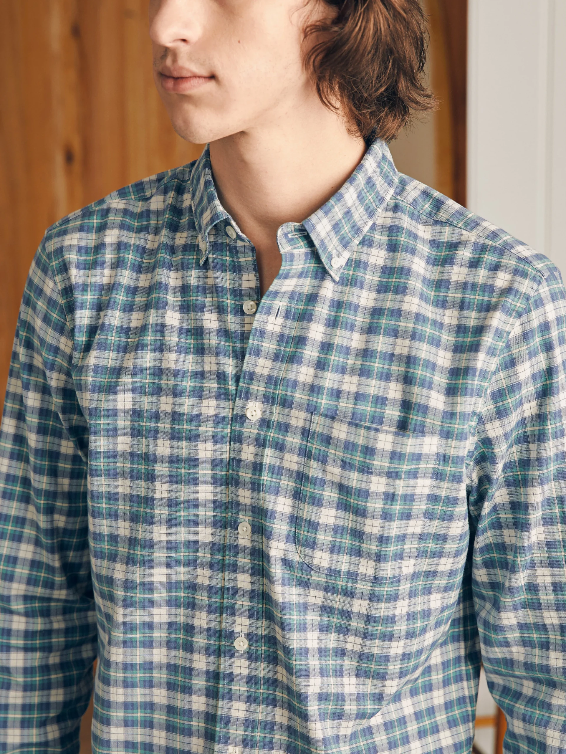 Supima Oxford Shirt -*Faherty Brand Online