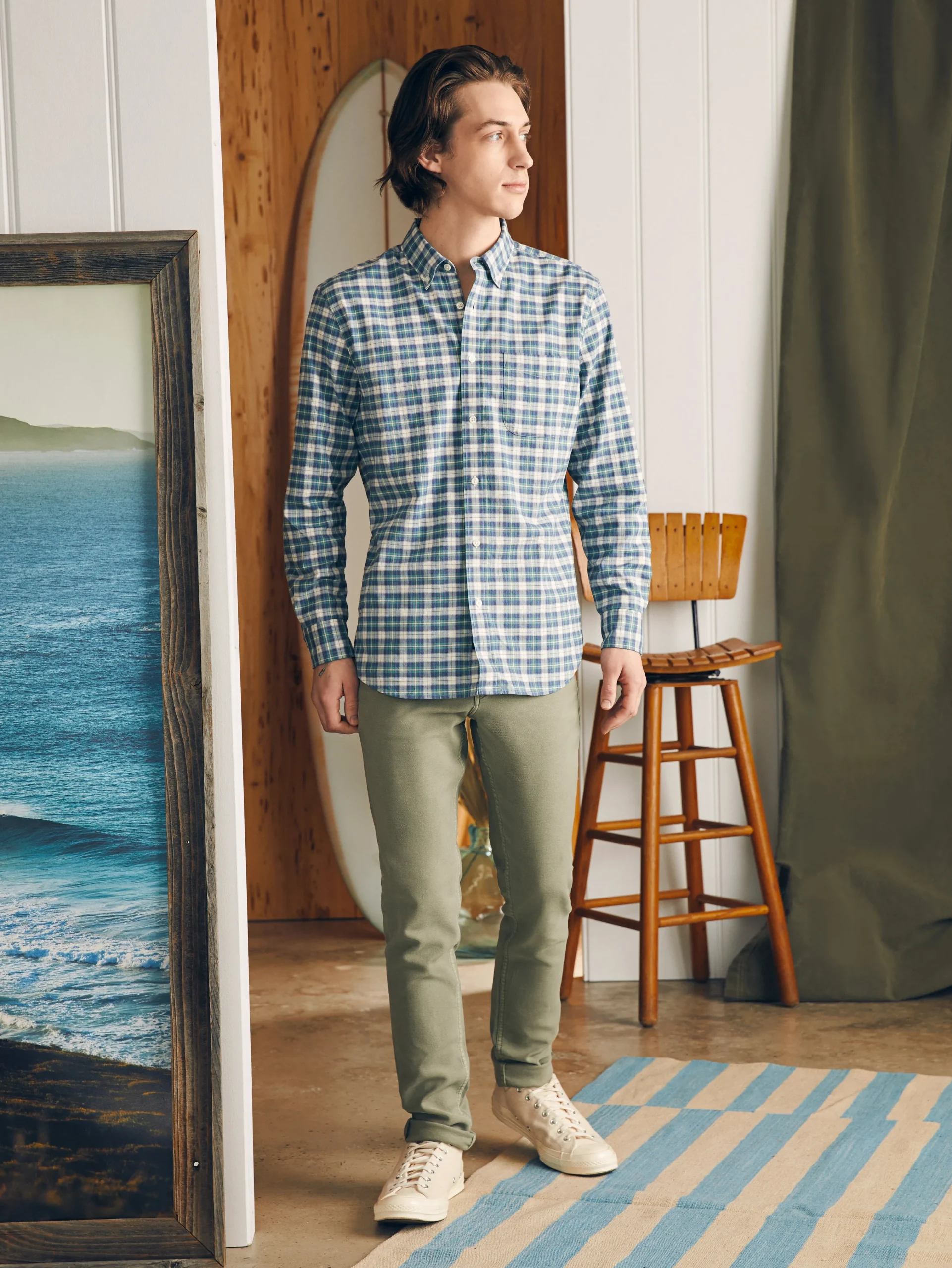 Supima Oxford Shirt -*Faherty Brand Online