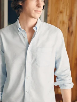 Supima Oxford Shirt (Tall) -*Faherty Brand New