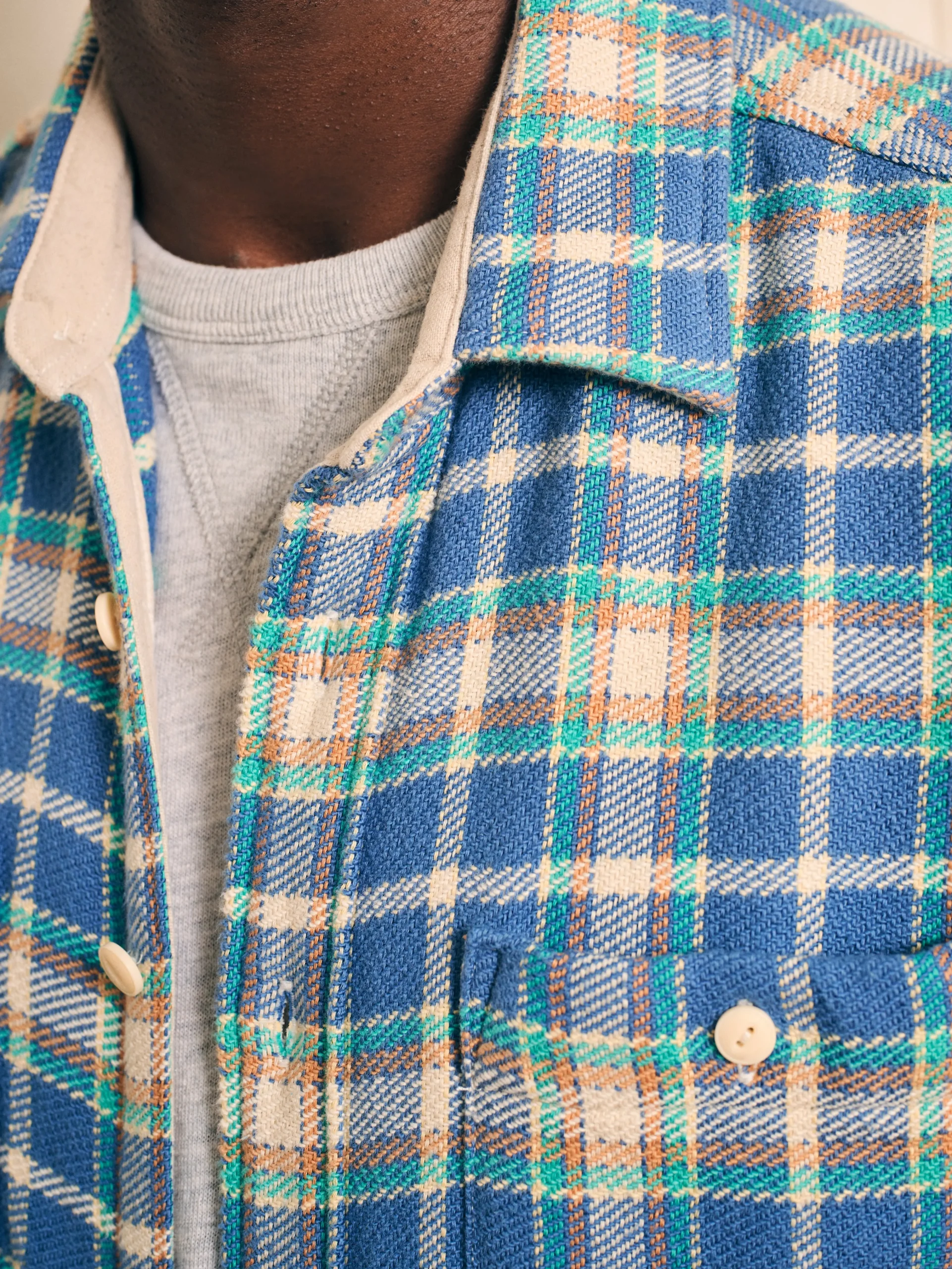 Surf Flannel -*Faherty Brand Online
