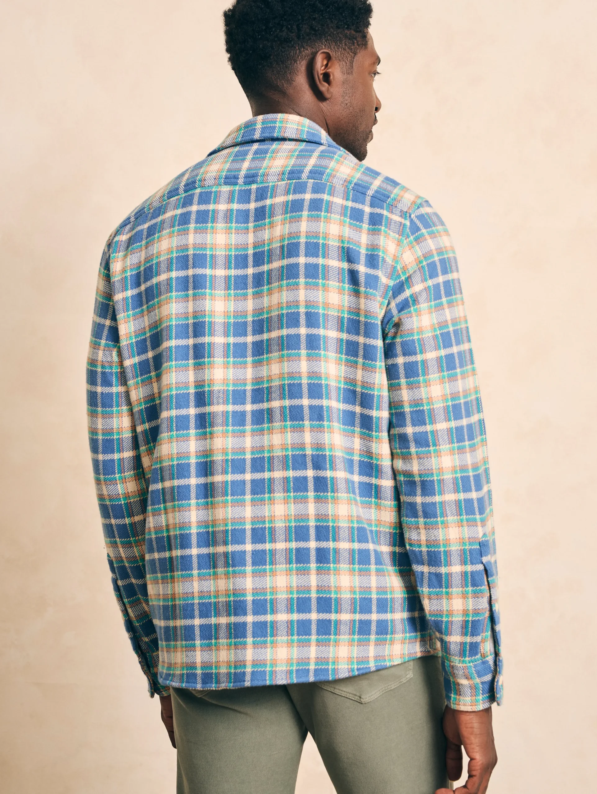 Surf Flannel -*Faherty Brand Online