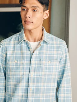 Surf Flannel -*Faherty Brand